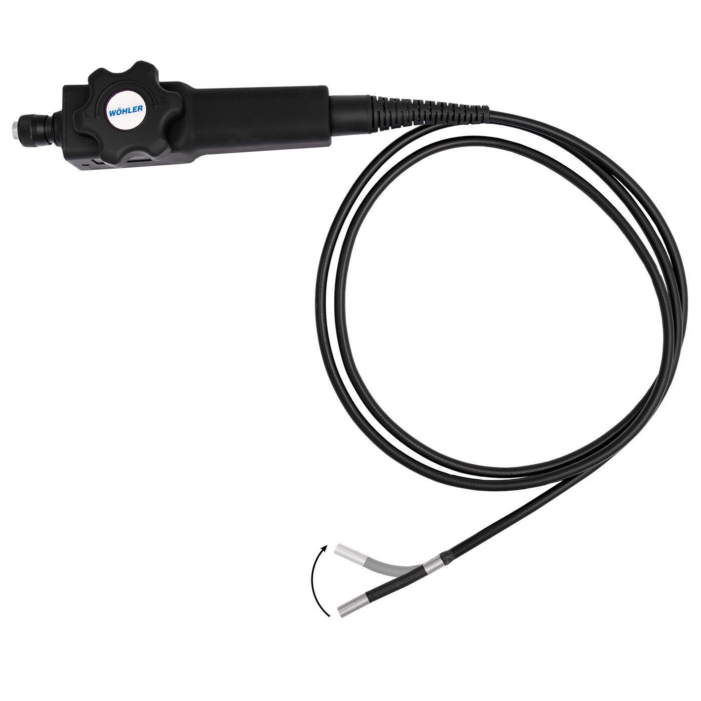 HD-Video-Endoskopsonde, schwenkbar - passend auf Wöhler VE 220, VE 320 und VE 400