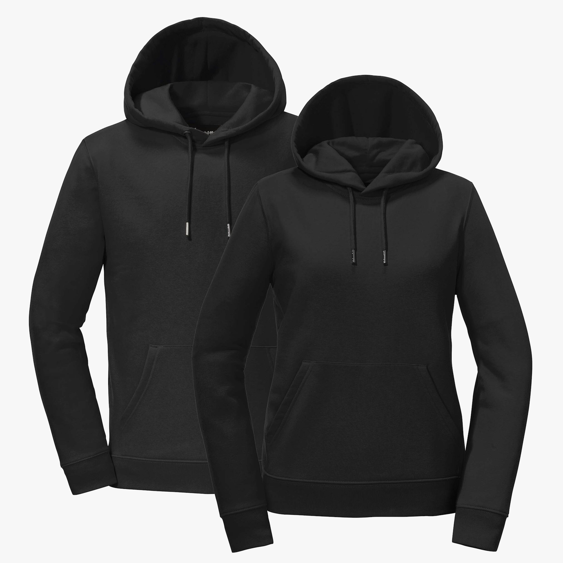 Schöffel - Lieblings Hoody Bio-Baumwolle Unisex schwarz XS