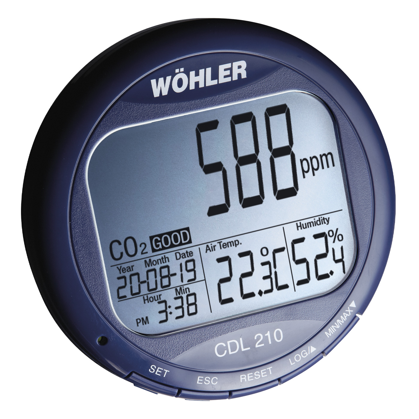 Wöhler CDL 210 CO2-Datenlogger