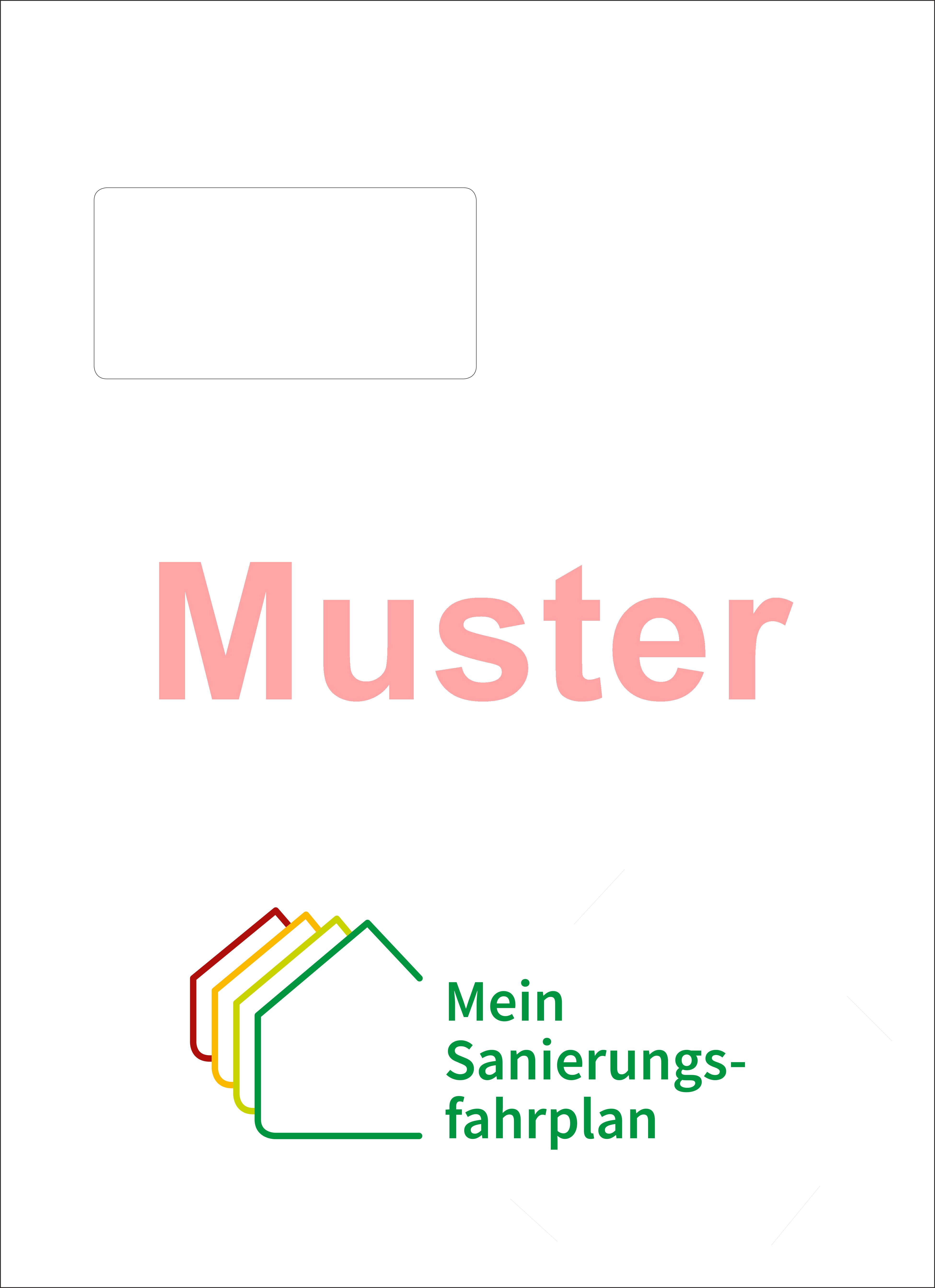 NEUTRALE Schriftverkehrmappen / Kundenmappen "Sanierungsfahrplan"