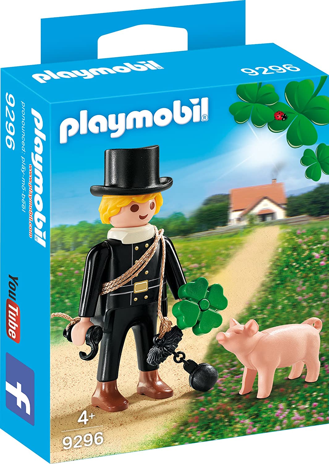 Playmobil Schornsteinfeger mit Glücksschwein