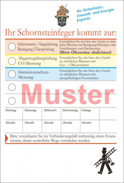 Ansagezettel, ohne Streifengummierung, DIN A6